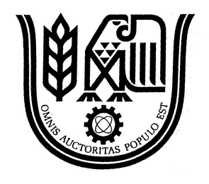 OMNIS AUCTORITAS POPULO EST logo