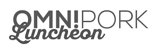 OMN!PORK LUNCHEON logo