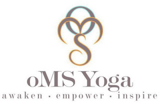 OMS YOGA AWAKEN · EMPOWER · INSPIRE logo