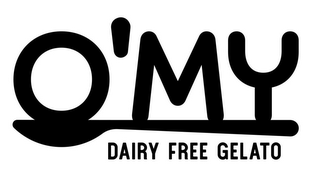 O'MY DAIRY FREE GELATO logo