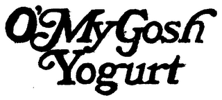 O'MYGOSH YOGURT logo