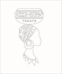 OMZY'S TREATS logo
