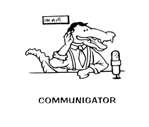 ON AIR COMMUNIGATOR logo