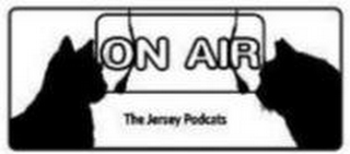 ON AIR THE JERSEY PODCATS logo