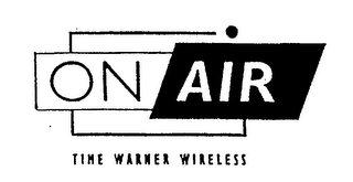 ON AIR TIME WARNER WIRELESS logo