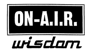 ON-A.I.R. WISDOM logo