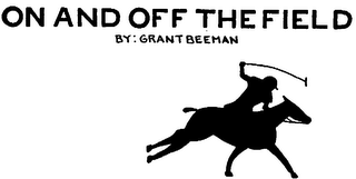 ON AND OFF THE FIELD logo