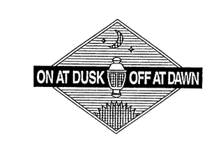 ON AT DUSK OFF AT DAWN logo