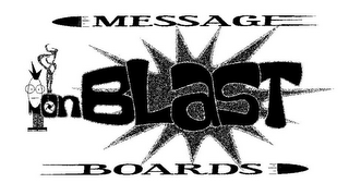 ON BLAST MESSAGE BOARDS logo