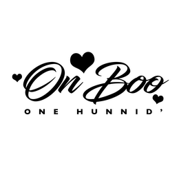 ON BOO ONE HUNNID' logo