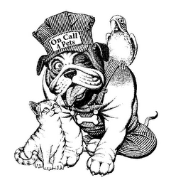 ON CALL 4 PETS logo