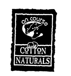 ON COURSE COTTON NATURALS logo