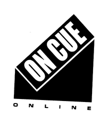 ON CUE ONLINE logo