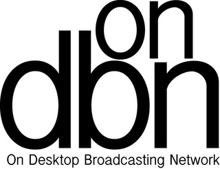 ON DBN ON DESKTOP BROADCASTING NETWORK logo