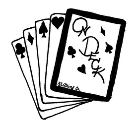 ON DECK CLOTHING CO logo