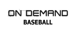 ON DEMAND BASEBALL logo