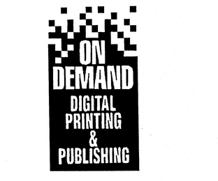 ON DEMAND DIGITAL PRINTING & PUBLISHING logo