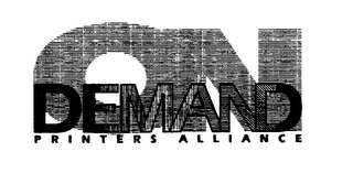 ON DEMAND PRINTERS ALLIANCE logo