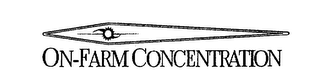 ON-FARM CONCENTRATION logo