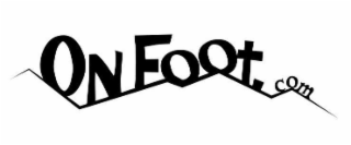 ON FOOT. COM logo