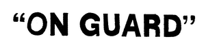 "ON GUARD" logo