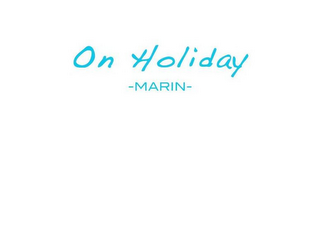 ON HOLIDAY -MARIN- logo