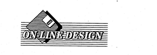 ON-LINE DESIGN logo