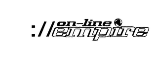 ://ON-LINE EMPIRE logo