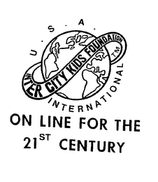 ON LINE FOR THE 21 CENTURY logo