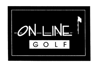 ON LINE GOLF logo