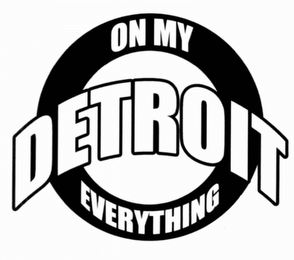 ON MY DETROIT EVERYTHING logo
