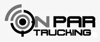 ON PAR TRUCKING logo