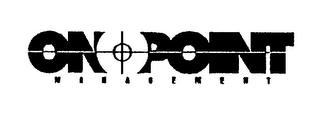 ON POINT MANAGEMENT logo