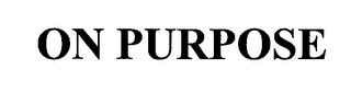 ON PURPOSE logo