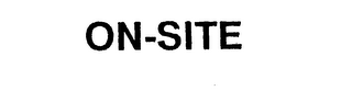 ON-SITE logo