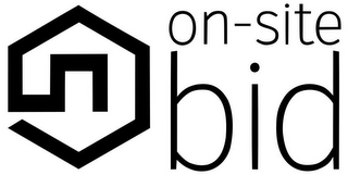 ON-SITE BID logo