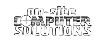 ON-SITE COMPUTER SOLUTIONS logo