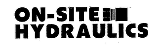 ON-SITE HYDRAULICS logo