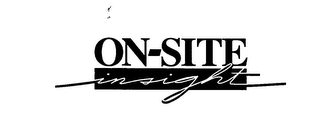 ON-SITE INSIGHT logo