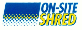 ON-SITE SHRED logo