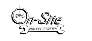 ON-SITE VEHICLE MAINTENANCE INC. logo