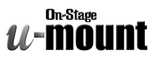 ON-STAGE U-MOUNT logo