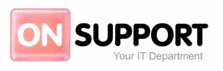 ON SUPPORT YOUR IT DEPARTMENT logo