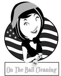 ON THE BALL CLEANING logo