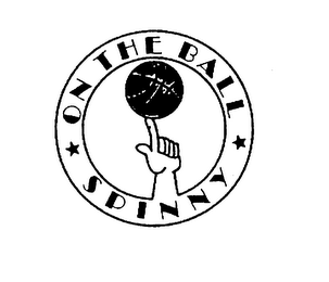 ON THE BALL SPINNY logo