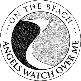 ON THE BEACH... ANGELS WATCH OVER ME logo