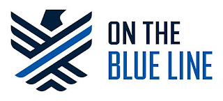 ON THE BLUE LINE logo