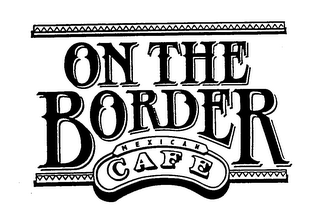 ON THE BORDER MEXICAN CAFE logo