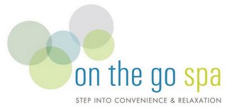 ON THE GO SPA STEP INTO CONVENIENCE & RELAXATION logo