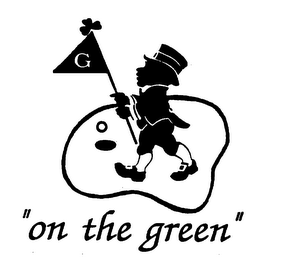 "ON THE GREEN" logo